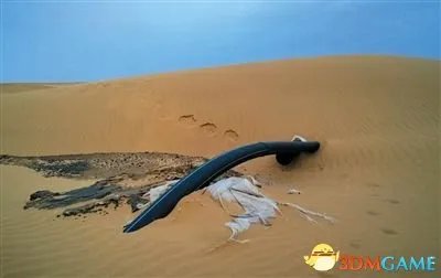 沙漠之殇:内蒙古腾格里沙漠腹地惊现巨型排污池